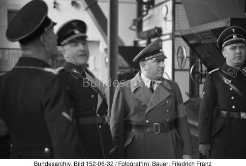 Dachau, SS-Übungslager, Besichtigung Ley