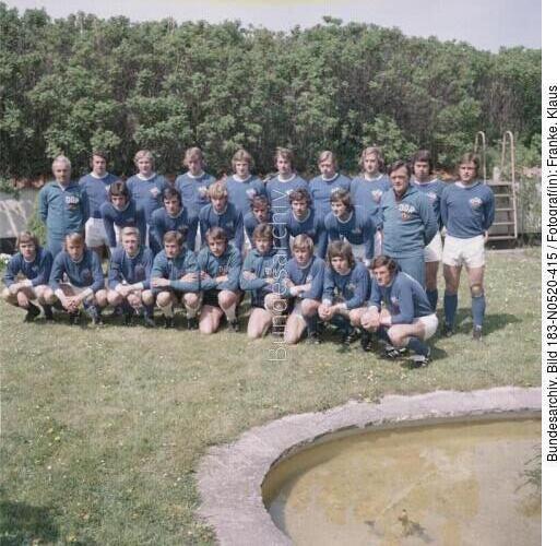 Rostock, DDR-Fußball-Nationalmannschaft