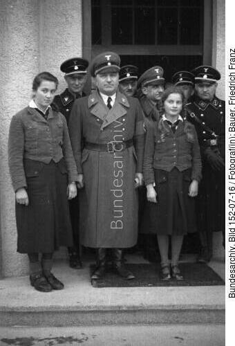 Dachau, SS-Übungslager, Besichtigung Ley