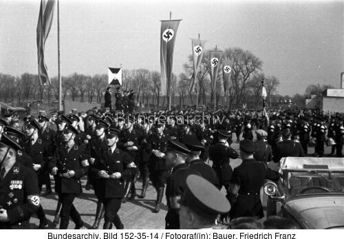 Karlsruhe, Besuch Heinrich Himmler