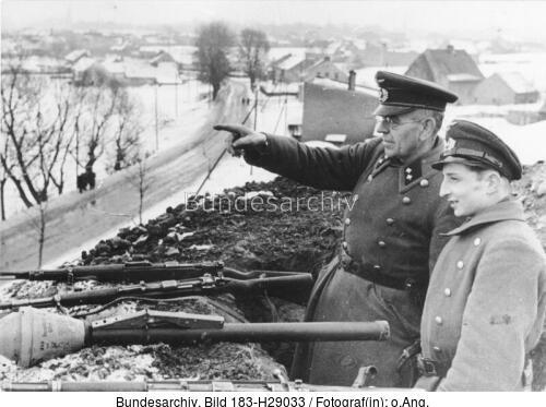 Ratibor, Volkssturmmänner mit Panzerfäusten