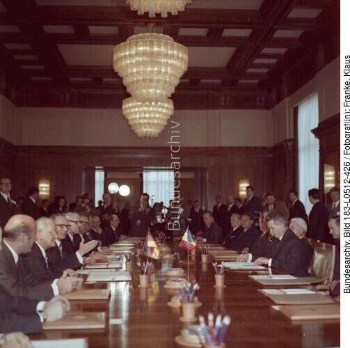 Bukarest, Besuch Erich Honecker