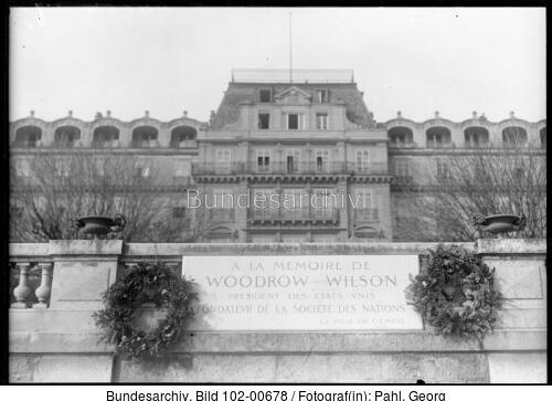 Genf.- Haus des Völkerbundrates
