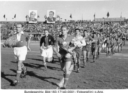 Bukarest, Fußballspiel Rumänien-DDR