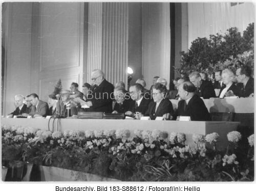 Berlin, Tag der Republik, Sitzung