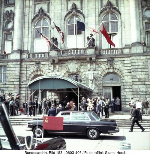 Berlin, Kontrollratsgebäude, Viermächteabkommen
