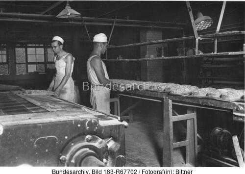 Großbäckerei Berlin-Wedding, Förderband