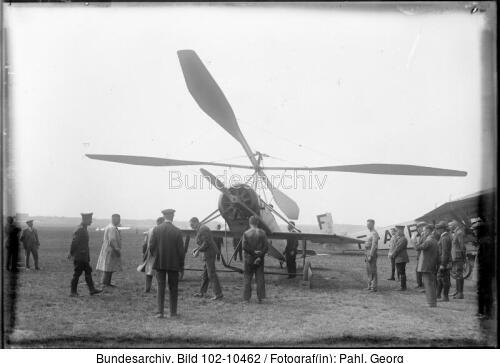 Berlin-Tempelhof, Tragschrauber Cierva C.6