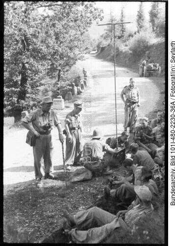 Italien, Infanterie, Rast