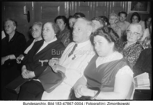 Berlin, Einweihung Clara-Zetkin-Gedenkstätte