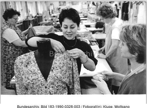 Leipziger Bekleidungswerkes "vestis", Exportkollektion