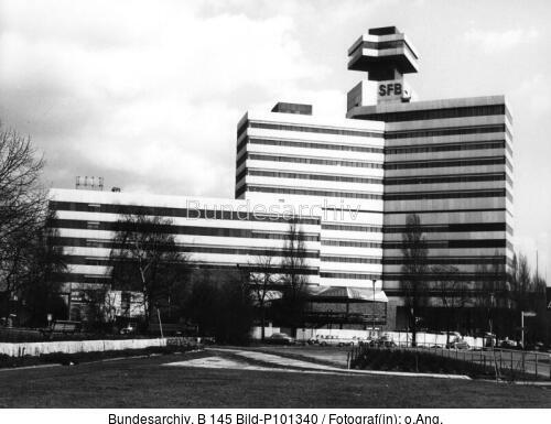 Berlin, Hochhaus Sender Freies Berlin