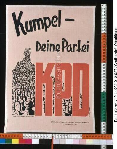 KPD, Mitgliederwerbung, Bergbau