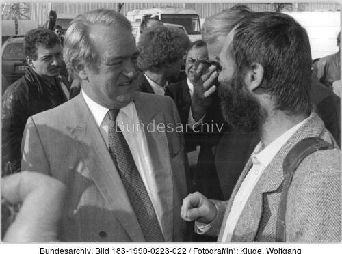 Leipzig, SPD-Parteitag, Johannes Rau, Markus Meckel