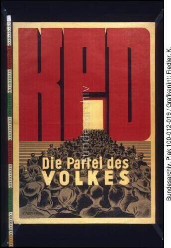 KPD, Werbung