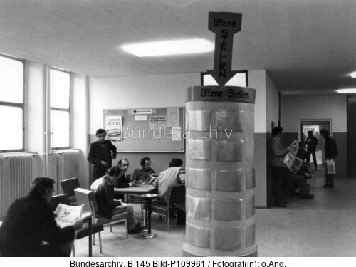 Berlin, Arbeitsamt Sonnenallee, Arbeitslose