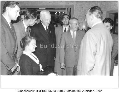 Leipzig, Cyrus S. Eaton im Haus der Wissenschaft
