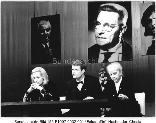 Berlin, Langhoff-Gedenkfeier im Deutschen Theater