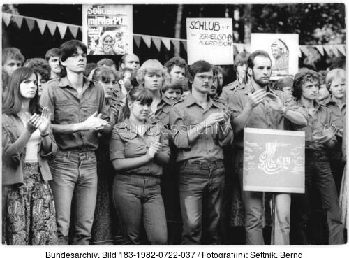 Berlin, Solidaritätsmeeting Libanon
