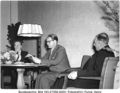 Berlin, Autorenlesung, L. Weismantel, W. Warsinski, K. Barthel