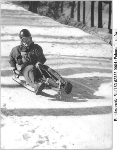 Oybin, Deutsche Meisterschaft Rennrodeln, Jochen Asche