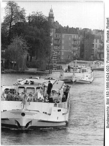 Berlin, Weiße Flotte, Saisonstart