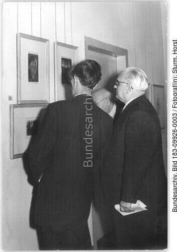 Berlin, Käthe-Kollwitz-Ausstellung, Pieck, Zweig, Nagel