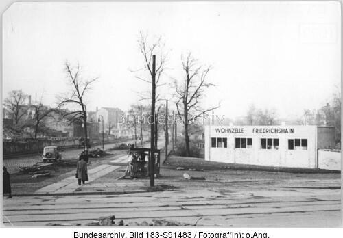Berlin, Bau Karl-Marx-Allee, Hochhaus Weberwiese