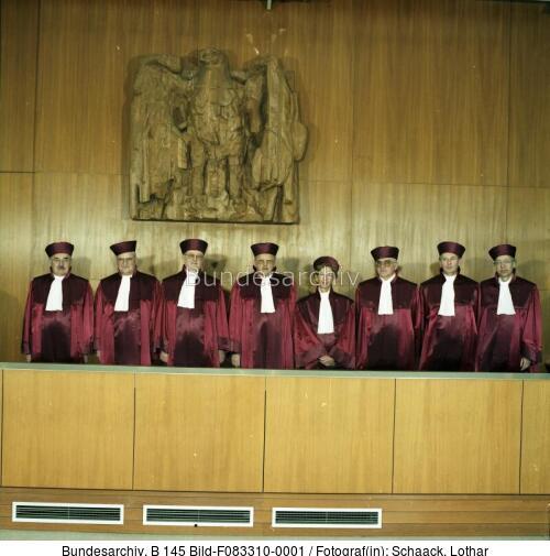Karlsruhe, BVerfG, 1. Senat