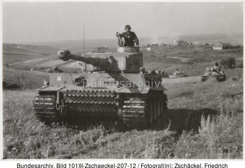 Russland, Schlacht um Kursk, Panzer VI (Tiger I)