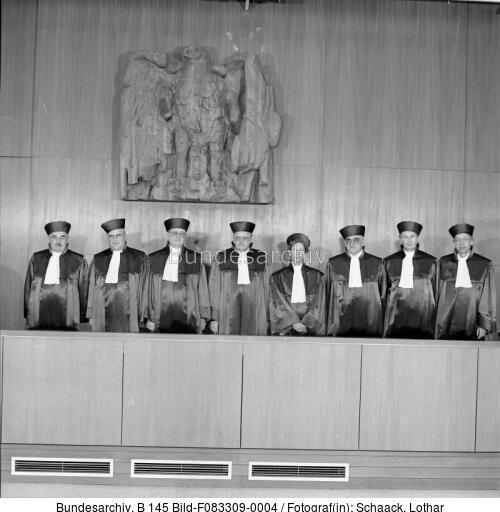 Karlsruhe, BVerfG, 1. Senat