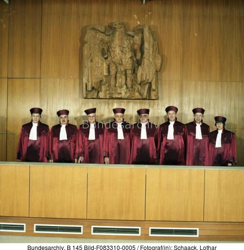 Karlsruhe, BVerfG, 1. Senat