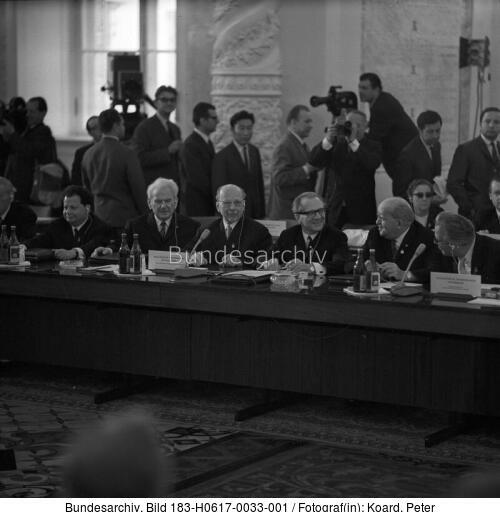 Russland, Moskau, SED-Delegation