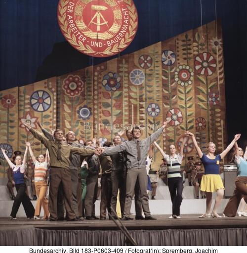 Berlin, NVA-Jahrestag, <span class="match">Erich-Weinert-Ensemble</span>