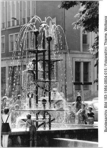 Chemnitz, Springbrunnen