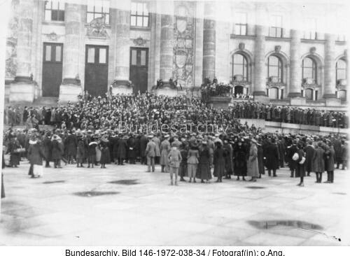 Berlin, Reichstag, Arbeiter-und Soldatenräte