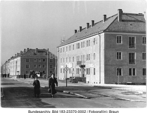 Dresden, Nöthnitzerstraße, Wohnblocks