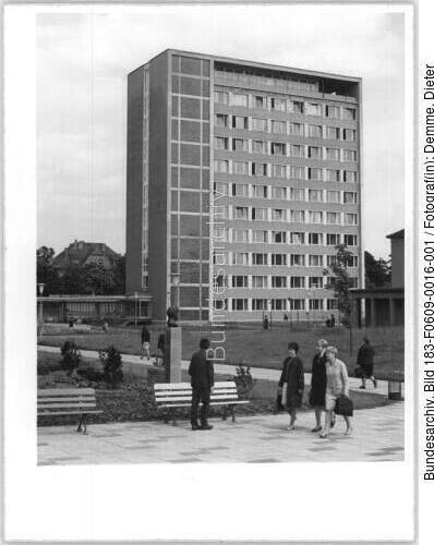 Erfurt, Pädagogisches Institut, Studentenwohnheim
