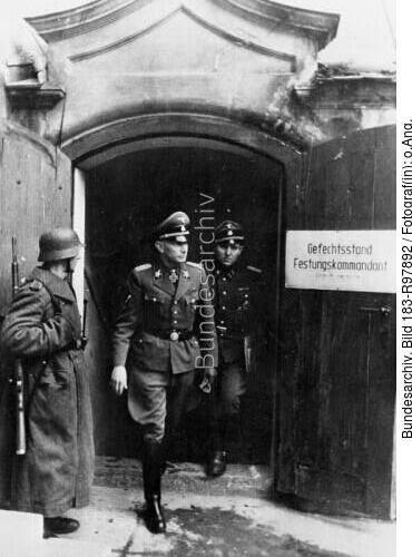 Küstrin, Heinz Reinefahrt