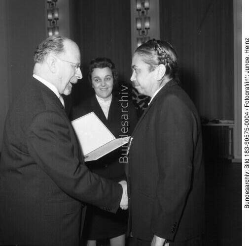 Walter Ulbricht, Hilde Benjamin