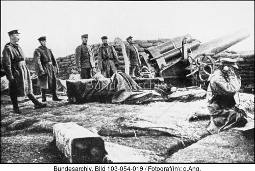 Tsingtau, japanische Belagerungsartillerie