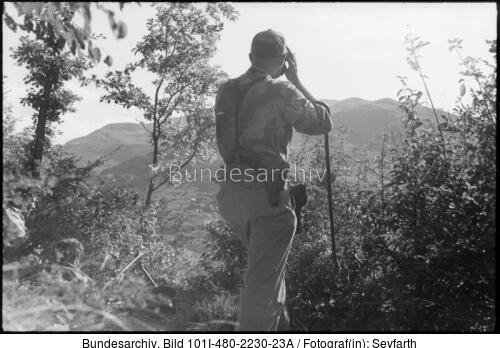 Italien, Fallschirmjäger, Beobachtung