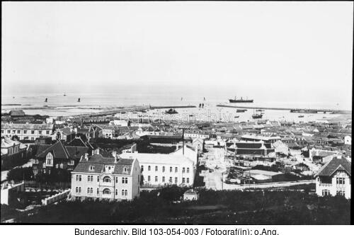 Tsingtau, Stadtansicht