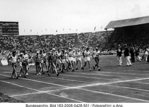 London, Olympiade, Sart der Geher