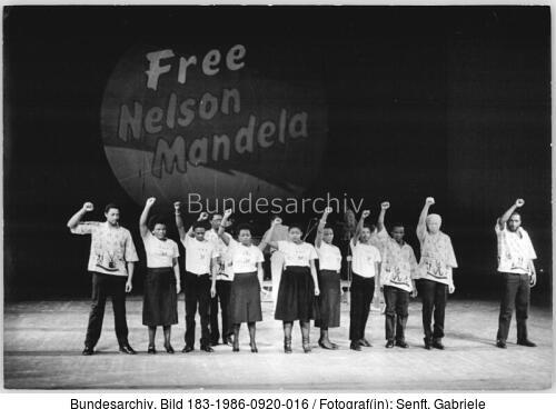 Berlin, Weltgewerkschaftskongress, Probe des Festprogramms
