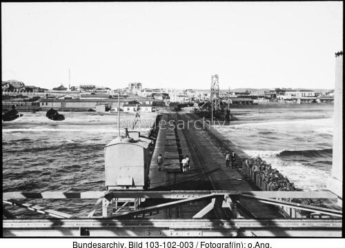 Deutsch-Südwestafrika, Swakopmund, Jetty