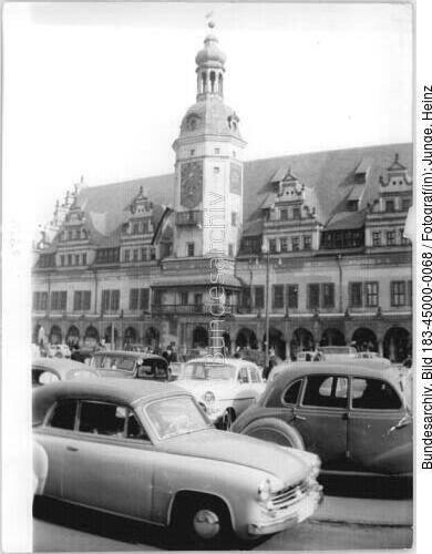 Leipzig, "Altes Rathaus", Parkplatz