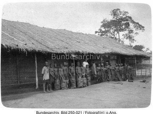 Kamerun, Bertoua, Faktorei Woermann