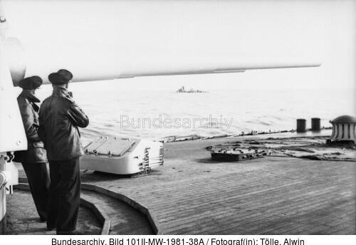 "Admiral Hipper", Marinesoldaten
