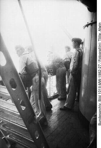 "Admiral Hipper", Marinesoldaten